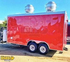 Lightly Used 2020 8.6' x 16' Food Trailer / Commercial Mobile Kitchen