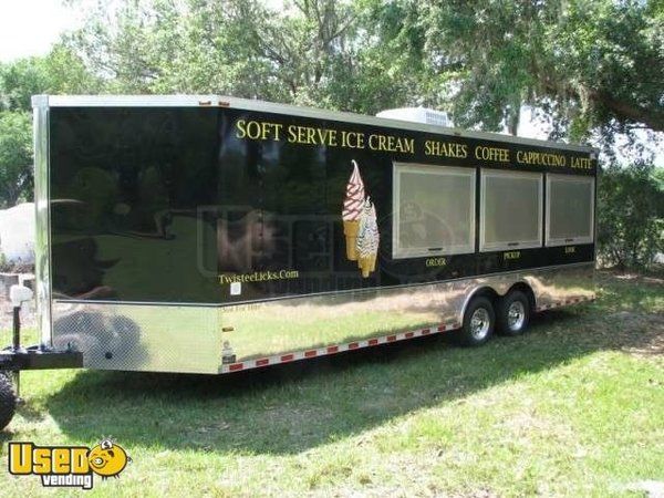 28 FT Custom Horton Hauler Ice Cream / Coffee Trailer