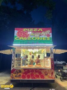 Car Mate 8' x 16' Pizza Concession Trailer / Mobile Pizza Parlor / Pizzeria on Wheels