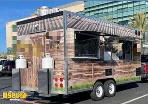 2022 8' x 18' Fully Loaded Professional Kitchen Food Concession Trailer