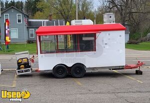 VINTAGE 8' x 16' All-Steel Mobile Food Concession Trailer