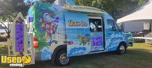 Well-Maintained 2005 20' Dodge Sprinter Snowball Truck Shaved Ice Truck