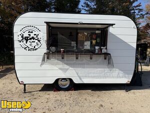 Like New. 2025 - 8.2' x 16' Coffee/Espresso Beverage Coincession Trailer