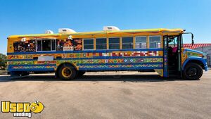 2007 34' Freightliner Mobile Kitchen Food Bus w/ 2026 Kitchen Buildout + Pro Fire System