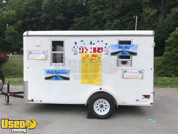 2016 - 6' x 12' Shaved Ice Concession Trailer