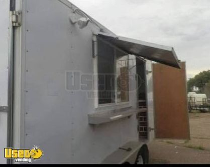 2003 7' x 14' Food Concession Trailer with Commercial-Grade Kitchen Equipment