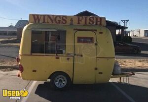 Vintage 1976 Mobile Food Concession Trailer with Pro-Fire Suppression