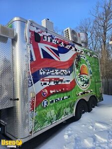 2021 8.5' x 14' Kitchen Food Concession Trailer with Fire Suppression System