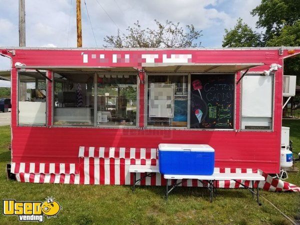 8' x 20' Food Concession Trailer