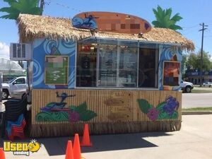 2014 - 8.5' x 14' Hawaiian Shave Ice Concession Trailer- NICE