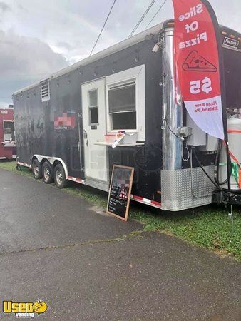 24' Haulmark Pizza Concession Trailer Mobile Pizza Unit, Pennsylvania