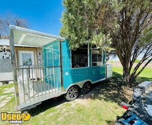 NEW - 2021 6' x 13' Kitchen Food Concession Trailer with Porch