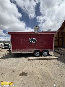 2021 8' x 18' Kitchen Food Trailer with Fire Suppression System | Concession Trailer