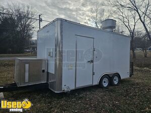 2024 8.5' x 16' Food Kitchen Concession Trailer Mobile Vending Unit