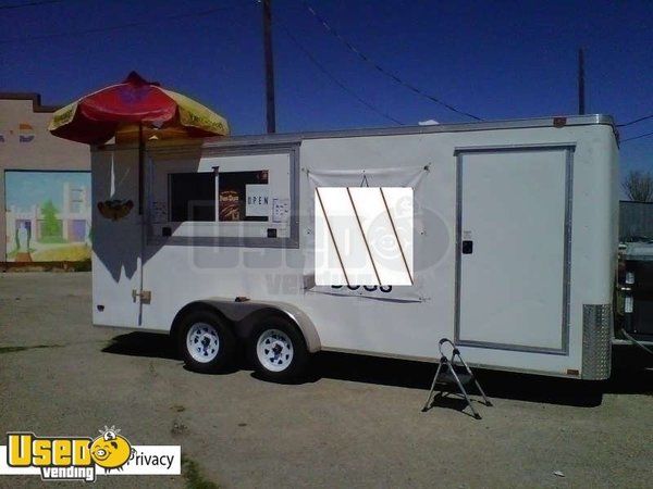 2012 - Xtra Tuff 18' x 7' Concession Trailer