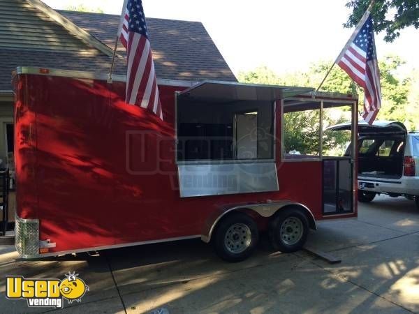 2015 - 8' x 22'  BBQ Concession Trailer