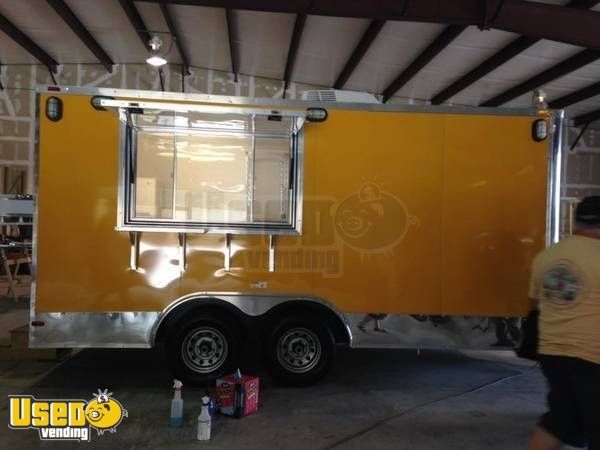 2016 - 8' x 16' Bakery / Ice Cream Trailer