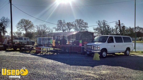 8' x 20' BBQ Concession Trailer