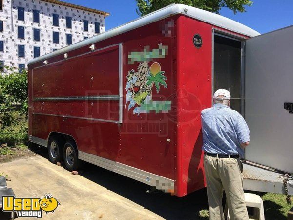 8' x 28' Food Concession Trailer