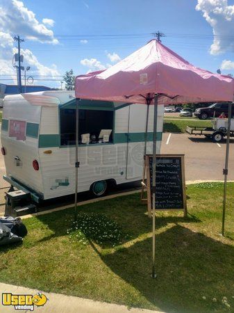 1969 Shasta 7' x 9' Ice Cream Concession Trailer