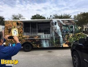 Chevrolet Step Van Mobile Kitchen Food Truck with Pro Fire Suppression System