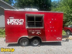 2018 Rock Solid Cargo 8.5' x 14' Kitchen Food Vending Concession Trailer