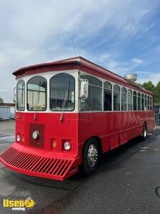 Eye Catching - GMC Trolley All-Purpose Food Truck Train Caboose Mobile Food Unit Bustaurant