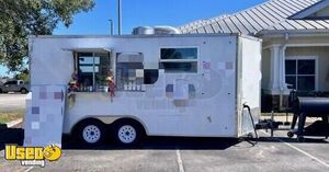 LIKE NEW Turnkey  2022 8' x 16' Snowball Shaved Ice |Concession Trailer w/ Bathroom & AC