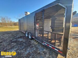 2017 20' Barbecue Food Concession Trailer with 8' Screened Porch and Pro-Fire Suppression