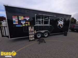 2024 8' x 24' Shaved Ice/Ice Cream Dessert Concession Trailer Mobile Vending Unit