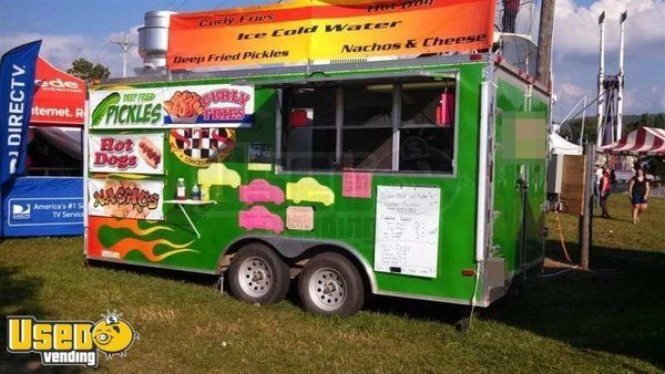 2011 - 16' x 8.5' Freedom Concession Trailer Mobile Kitchen