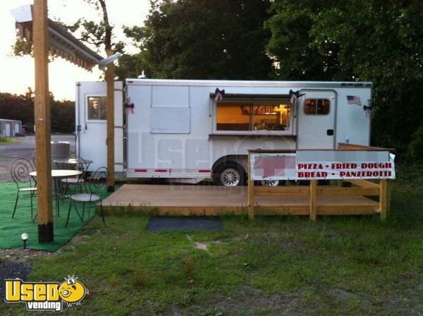 20' Custom Pizza Concession Mobile Kitchen Trailer