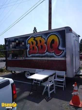 6' x 17' Street Food Concession Trailer/Mobile Kitchen Working Order