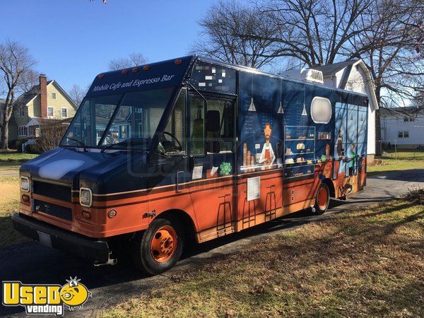 Super Clean 2003 Workhorse P42 26' Stepvan Coffee Truck/Used Mobile Cafe