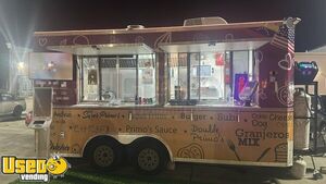 2019 16' Kitchen Food Trailer with Fire Suppression System | Concession Trailer
