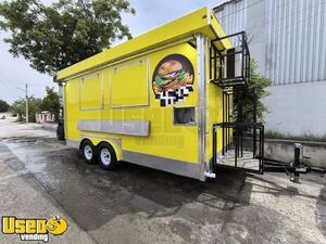 2024 8' x 18' Kitchen Food Concession Trailer | Mobile Food Vending Unit