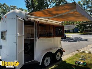 1974 Vintage Horse Trailer Conversion to Food / Beverage Concession Trailer Cart