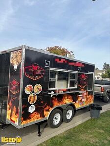 Well Equipped - Kitchen Food Concession Trailer with Fire Suppression System