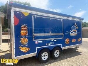 Well-Equipped 2025 Kitchen Food Concession Trailer with Pro Fire System