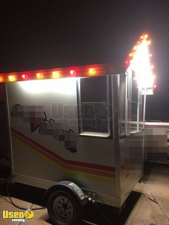 2015 - 87'' x 72'' Shaved Ice Concession Trailer