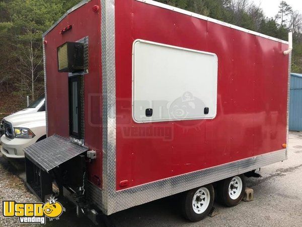 Unused 2014 - 9' x 14' Hibachi Food Concession Trailer with a 2019 Kitchen