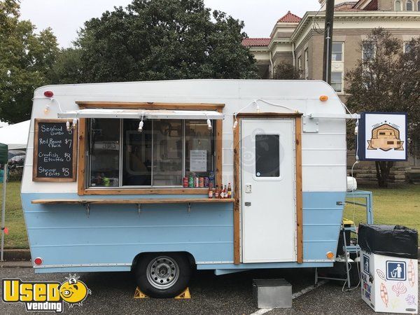 Vintage Style 7' x 14' Shasta Mobile Kitchen /Food Concession Trailer