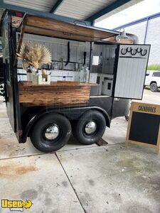 Vintage 1979 Miley 2-Horse Straight Load 8' x 16' Mobile Bar/Coffee Trailer