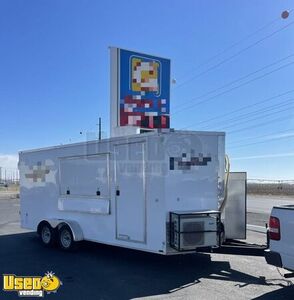 Lightly Used 2021 Diamond Cargo 8' x 18' Kitchen Food Concession Trailer