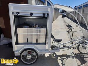 Very Lightly Used 2021 6' Like-New Electric Food Trike / Mobile Vending Unit