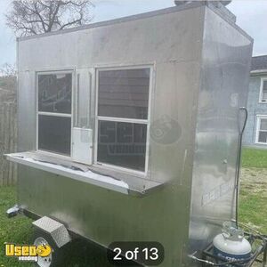 2019 - 4' x 8' Compact Street Food Concession Trailer