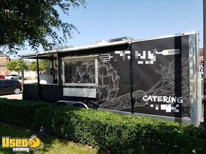 Nicely Built 2017 - 8.5' x 24' Wood-Fired Pizza Trailer Food Concession Trailer with Porch