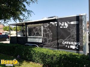 Nicely Built 2018 - 8.5' x 24' Wood-Fired Pizza Trailer | Food Concession Trailer with Porch