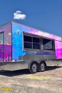 Well Equipped - 18' Kitchen Food Concession Trailer Mobile Vending Unit