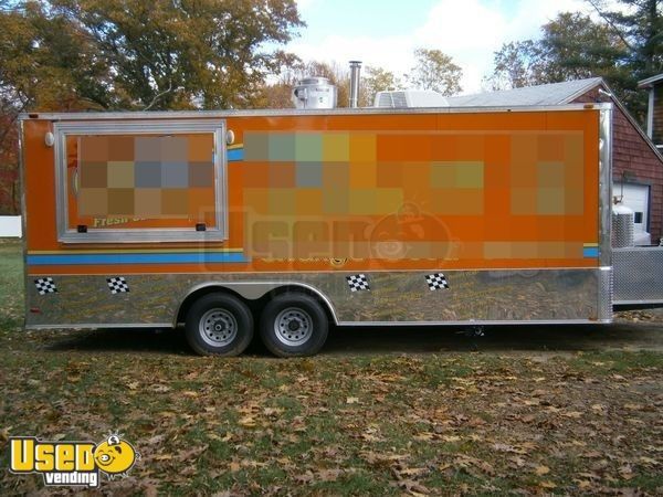 2012 - 8' x 22' Food Concession Trailer